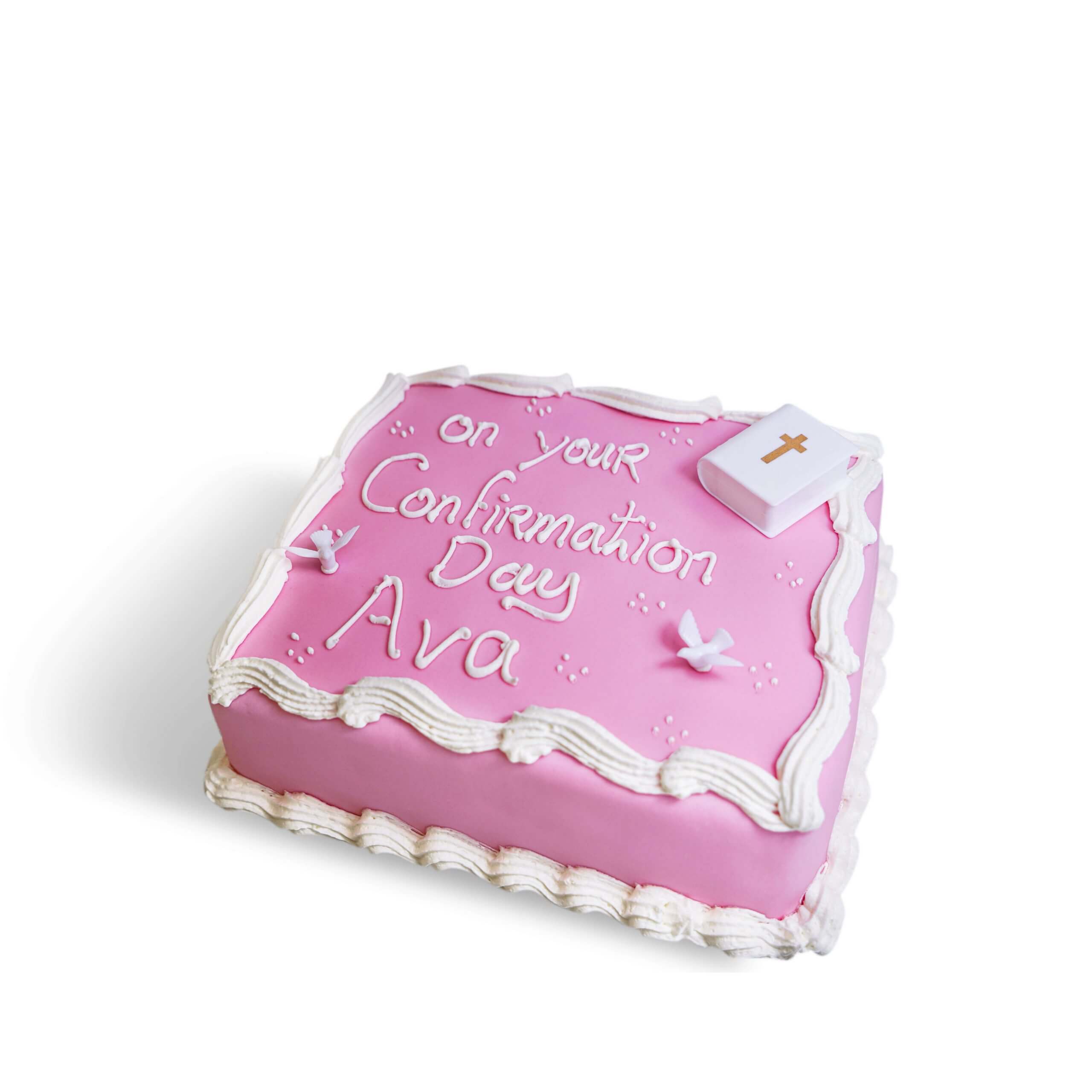 Soft Rolled Icing Communion/ Confirmation (Available In Buttercream Only)