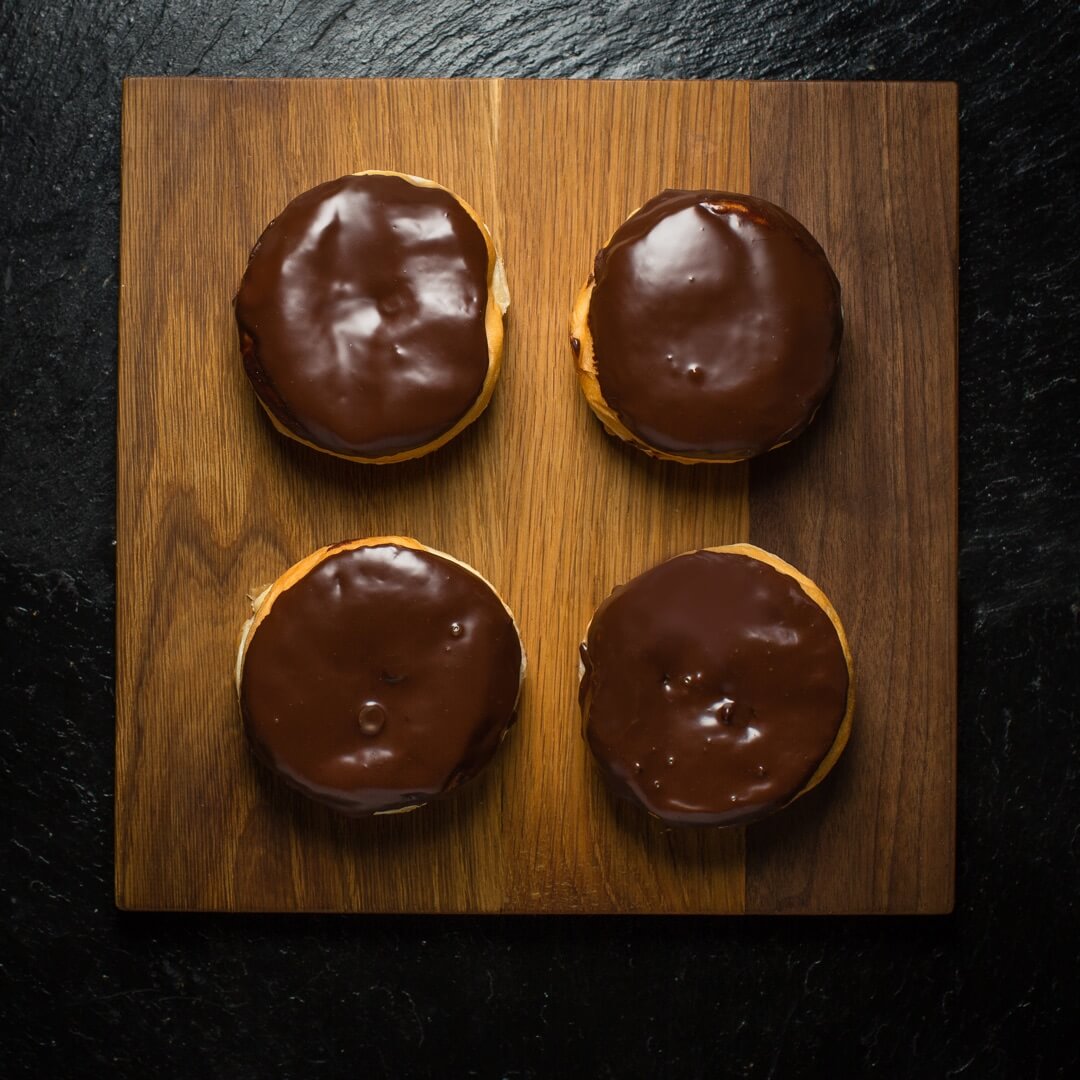 Boston Cream Donut (Box Of 6)