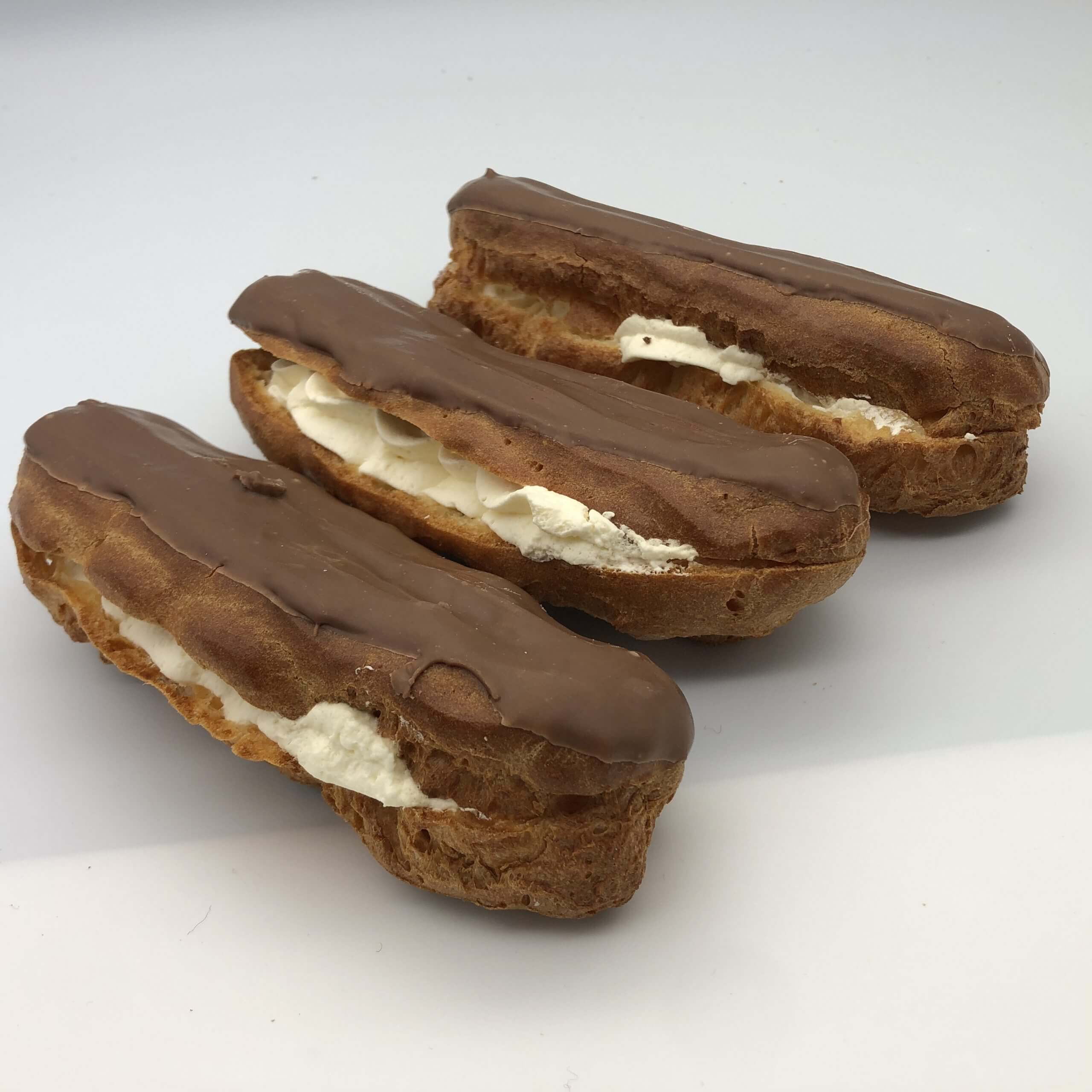 Fresh Cream Eclairs (Box Of 6)