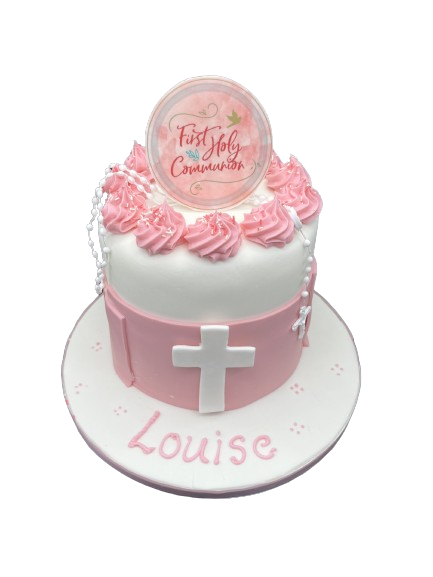 Girls Communion Cake
